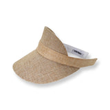 The "Sand & Salt" Raffia Visor