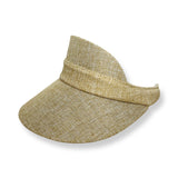 The "Sand & Salt" Raffia Visor